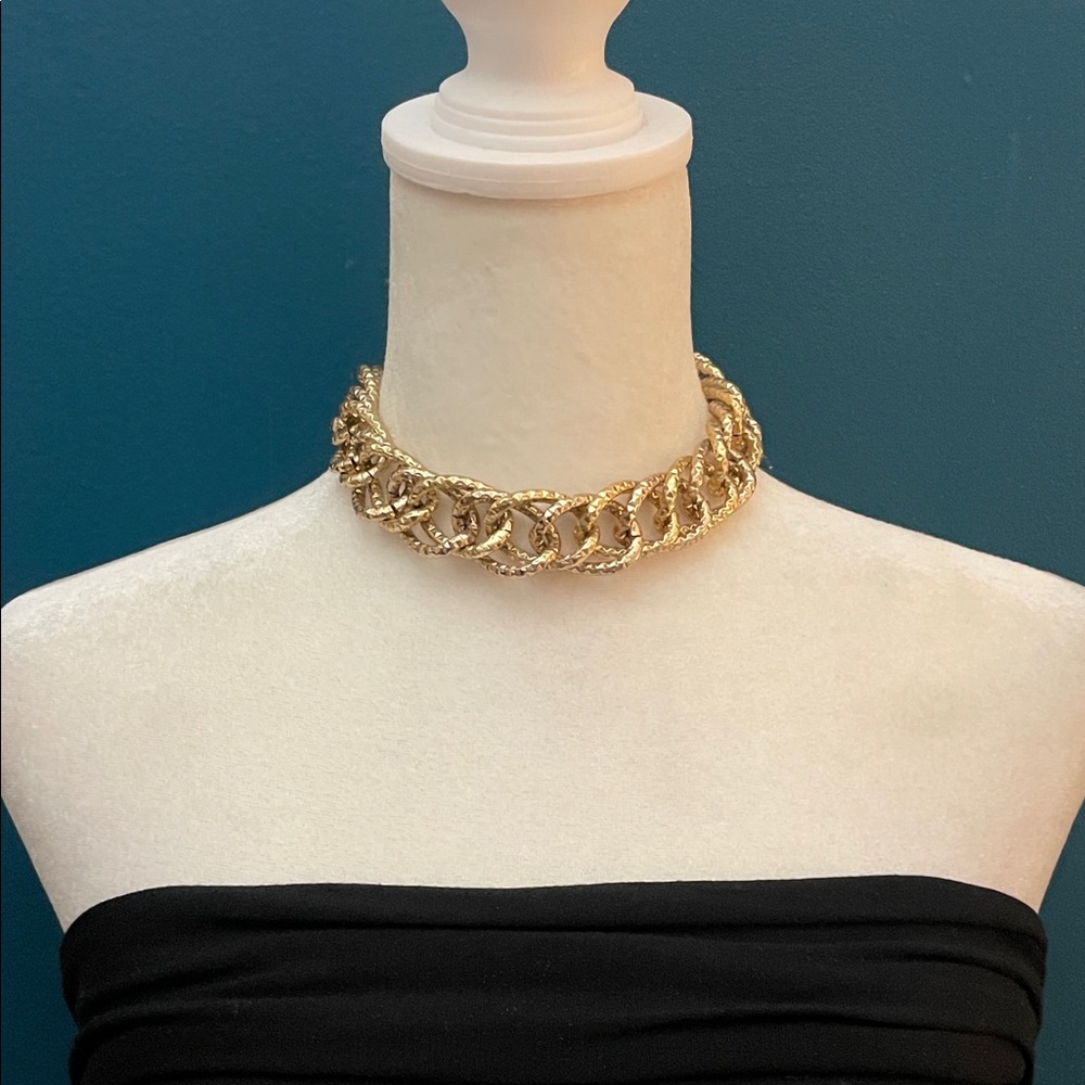 Elegant Rose Gold Chain Necklace